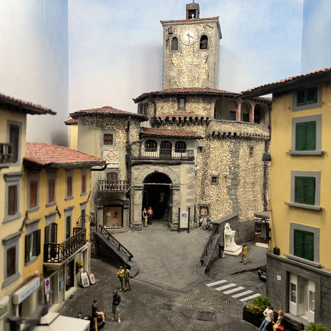 Diorama Castelnuovo di Garfagnana Lucca