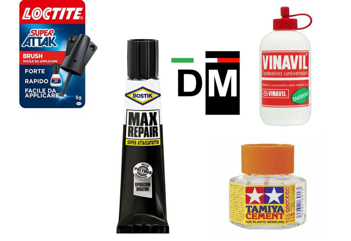 Glues in miniatures and dioramas