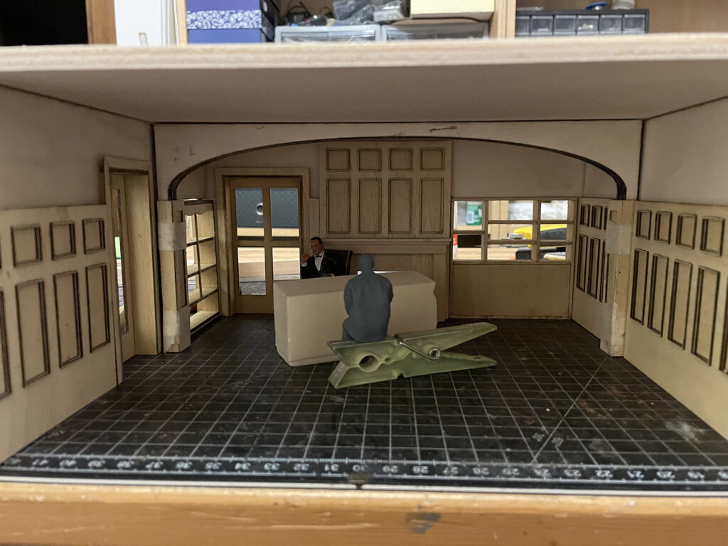 Diorama office of the Godfather part 2