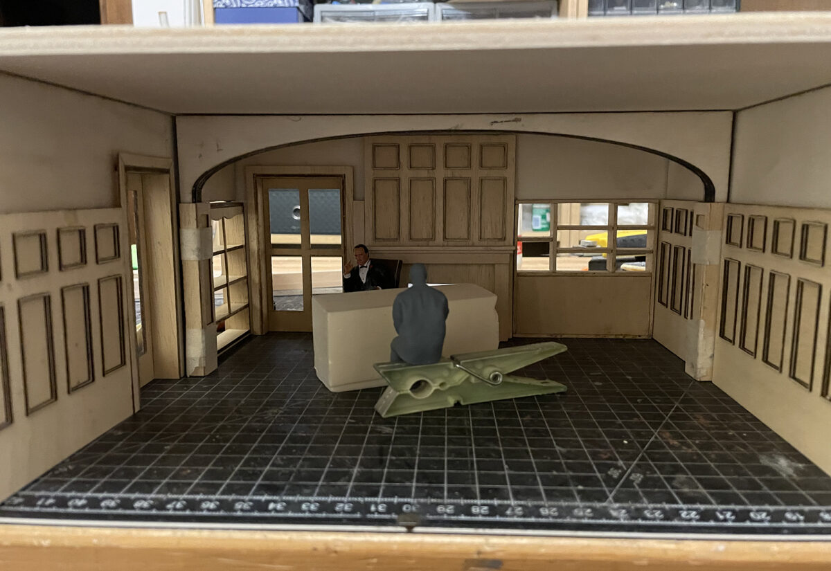 Diorama office of the Godfather part 2