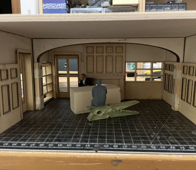 Diorama office of the Godfather part 2