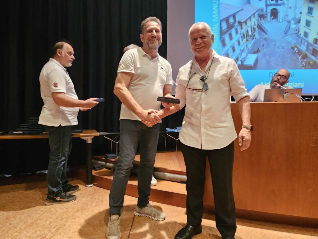 Award cerimony at Verona model show