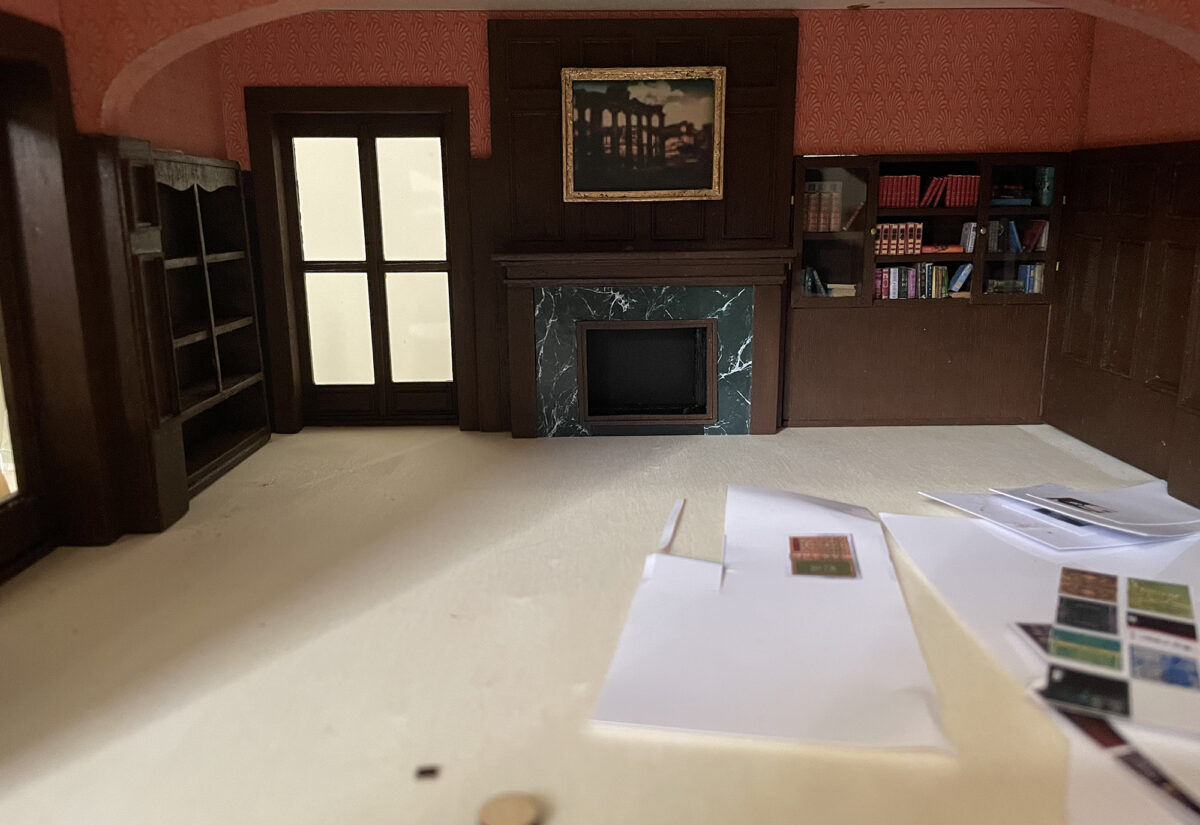 Godfather office diorama